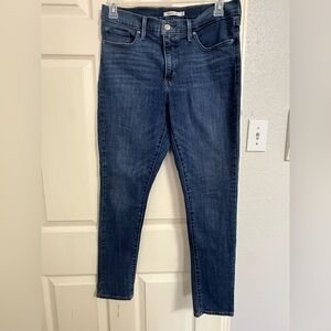 Levi's 311 Dark Blue Denim Jeans